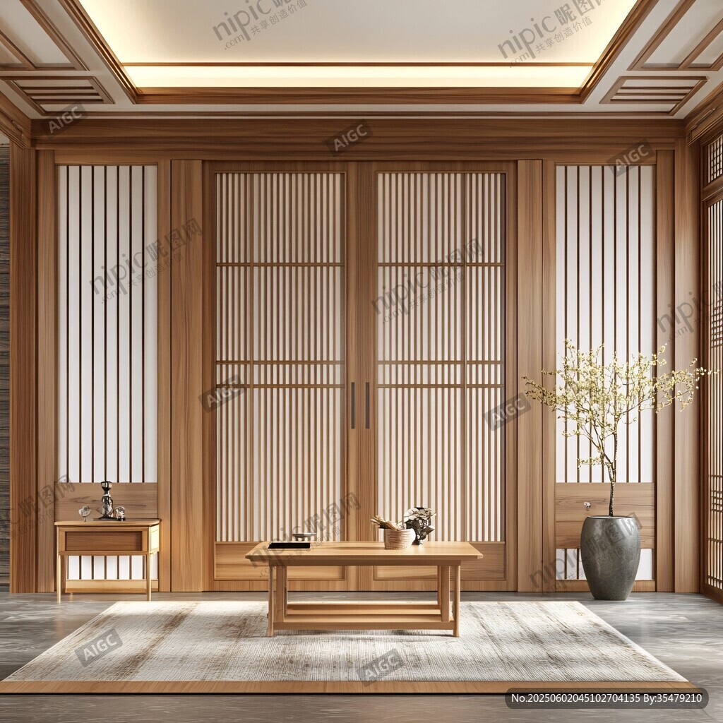中式禪意茶室空間設(shè)計(jì)