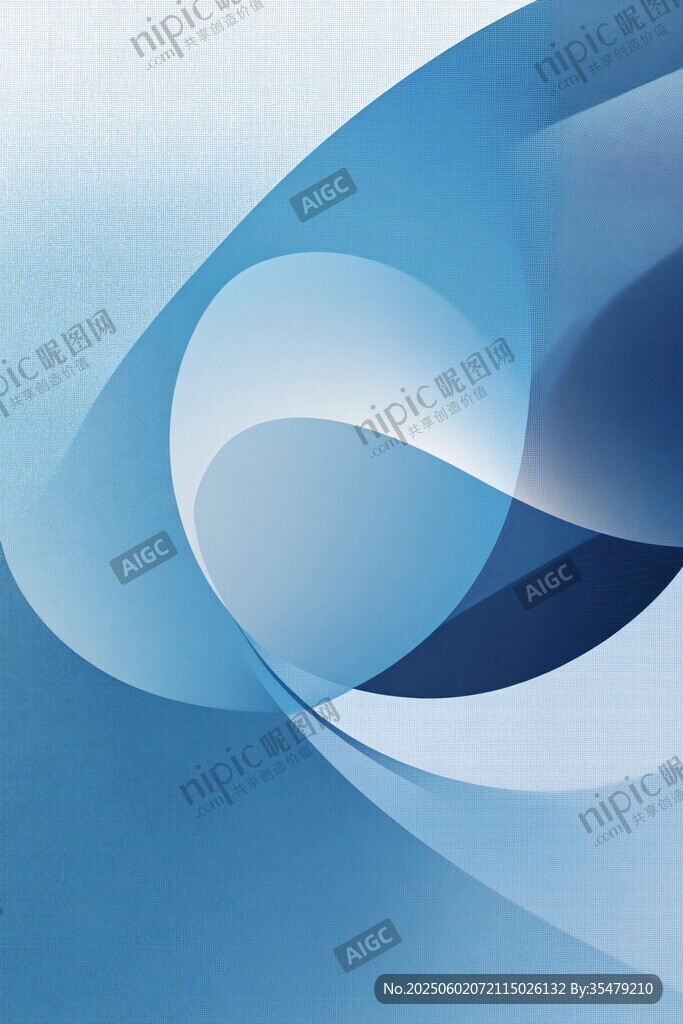 藍色漸變抽象動感背景圖