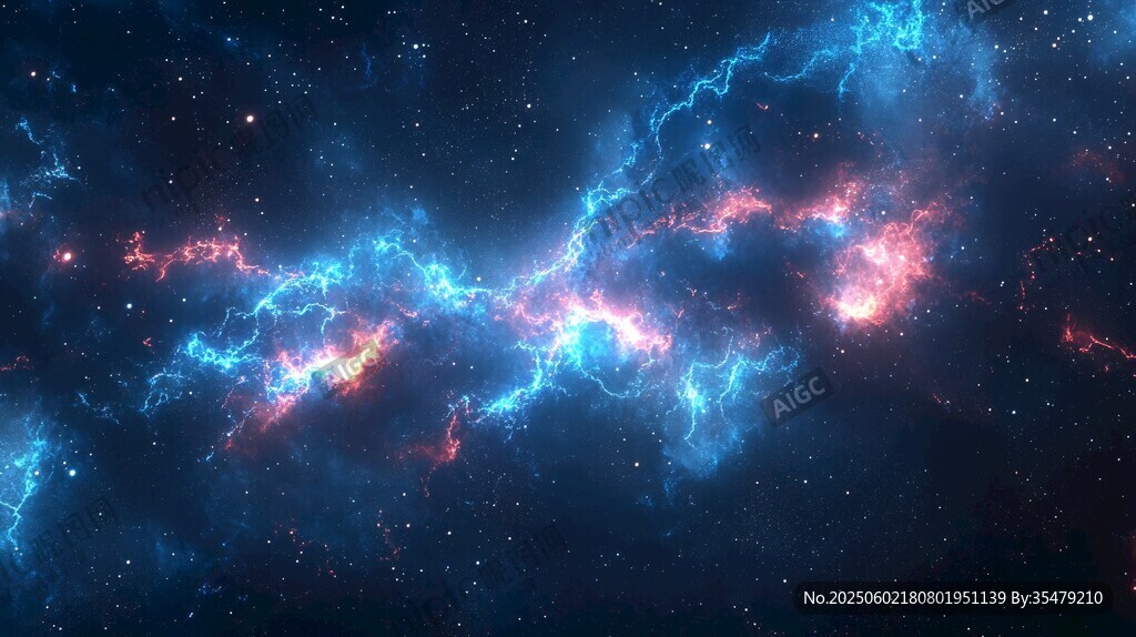 夢幻絢爛的宇宙星云景觀