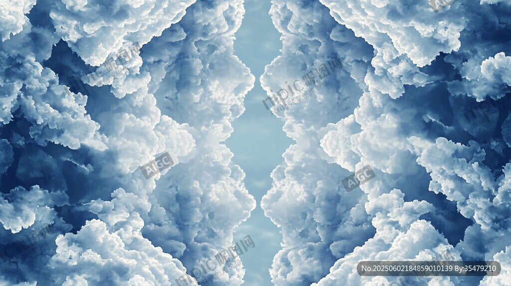 夢幻云海中的空靈天際
