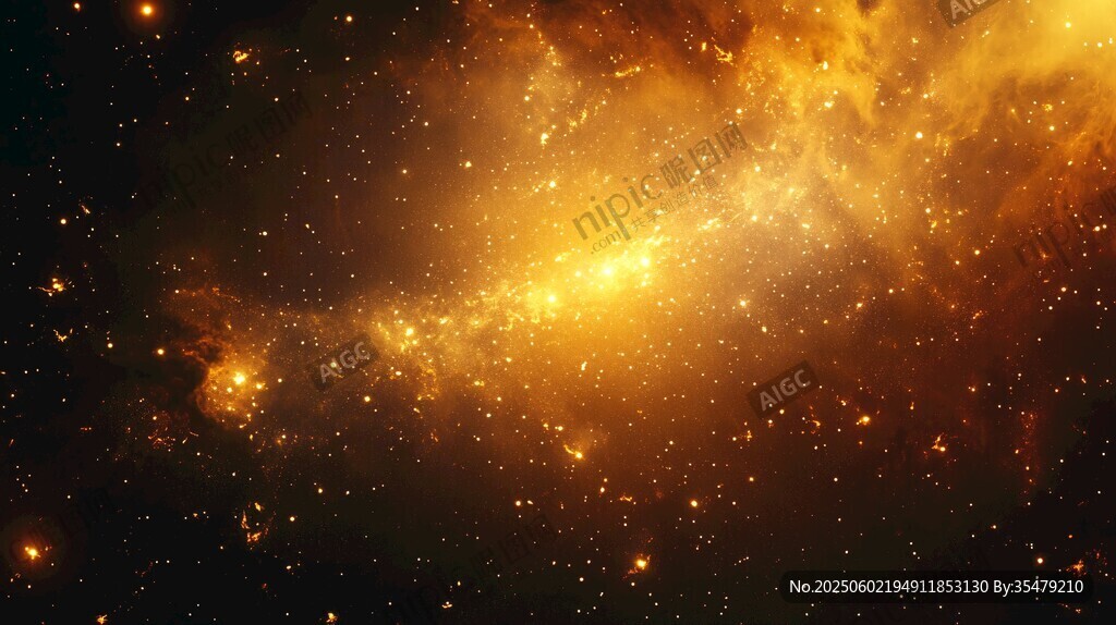 璀璨宇宙星云壯麗景象