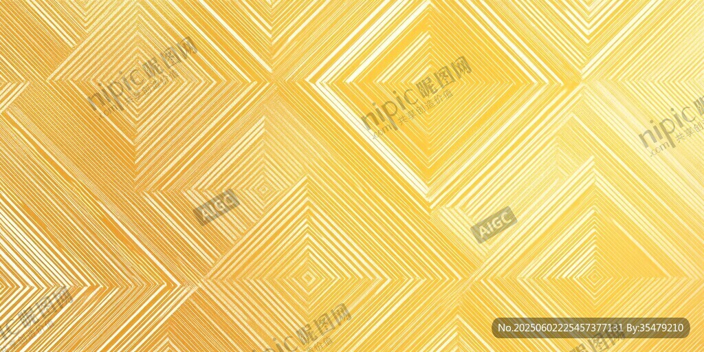 金色幾何線條紋理背景