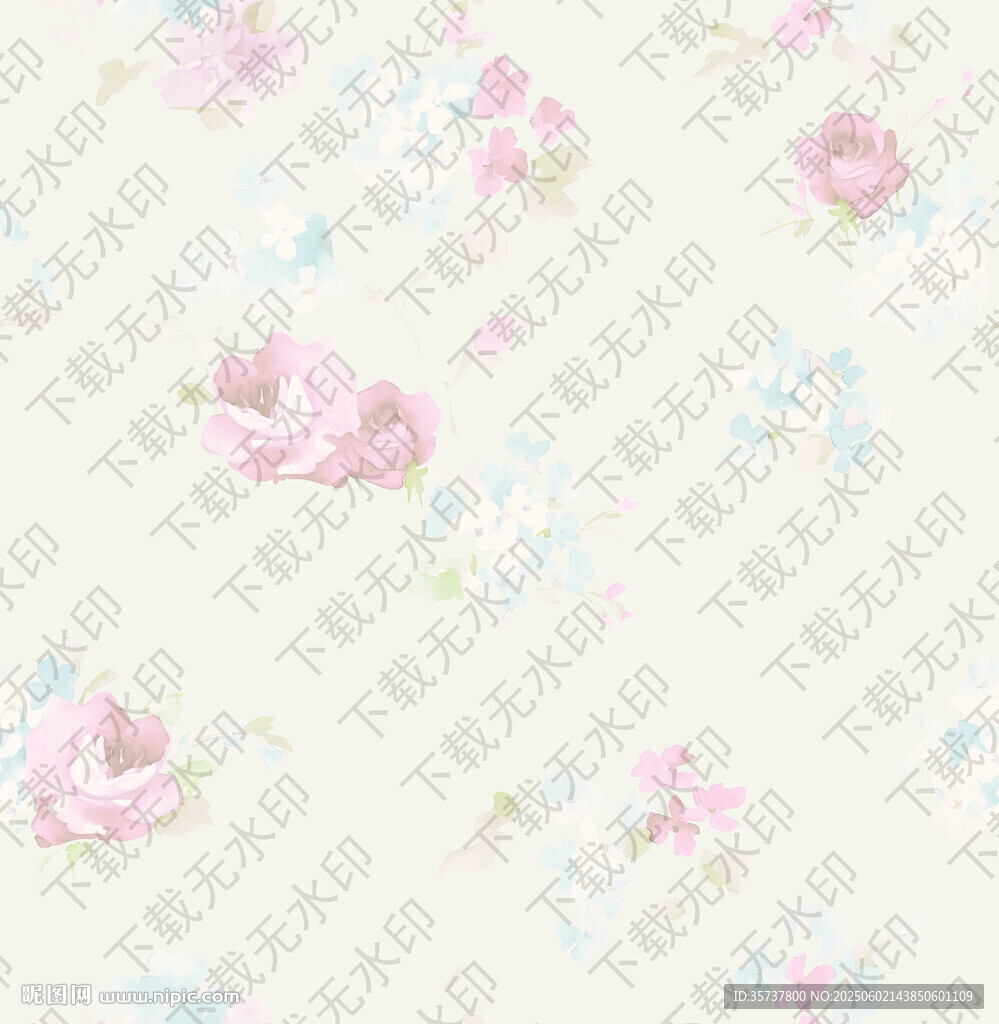 粉色花卉圖案背景紋理