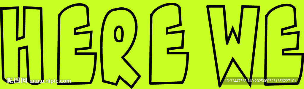 綠色字體文字