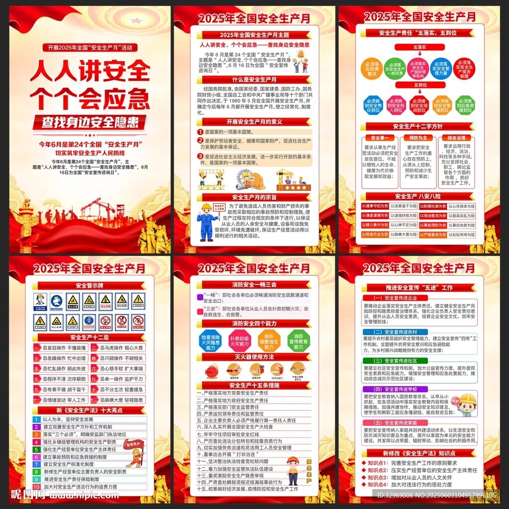2025安全生產(chǎn)展板