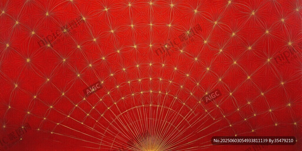 紅色光芒星點(diǎn)背景圖案