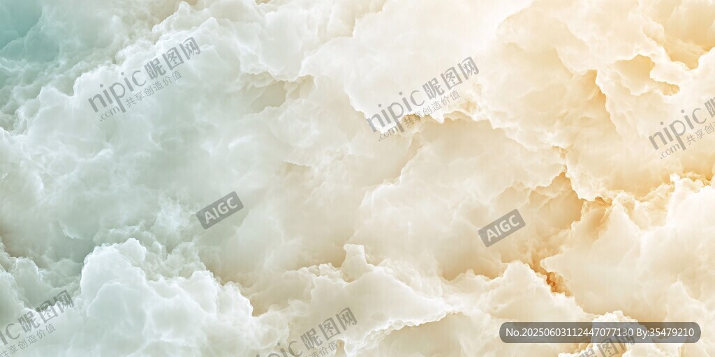 夢(mèng)幻云海 柔和色彩紋理