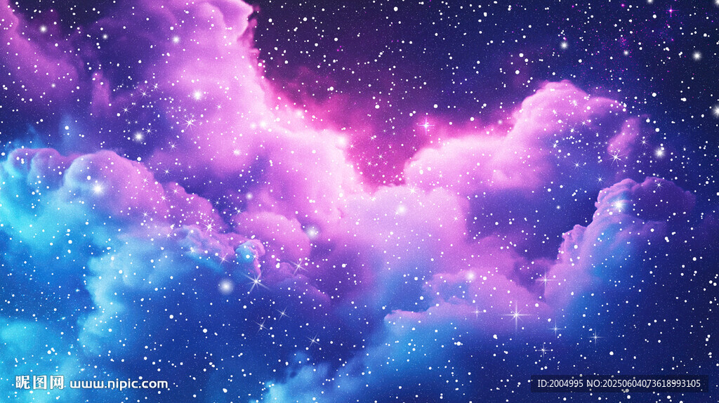唯美星空星云軟膜燈箱