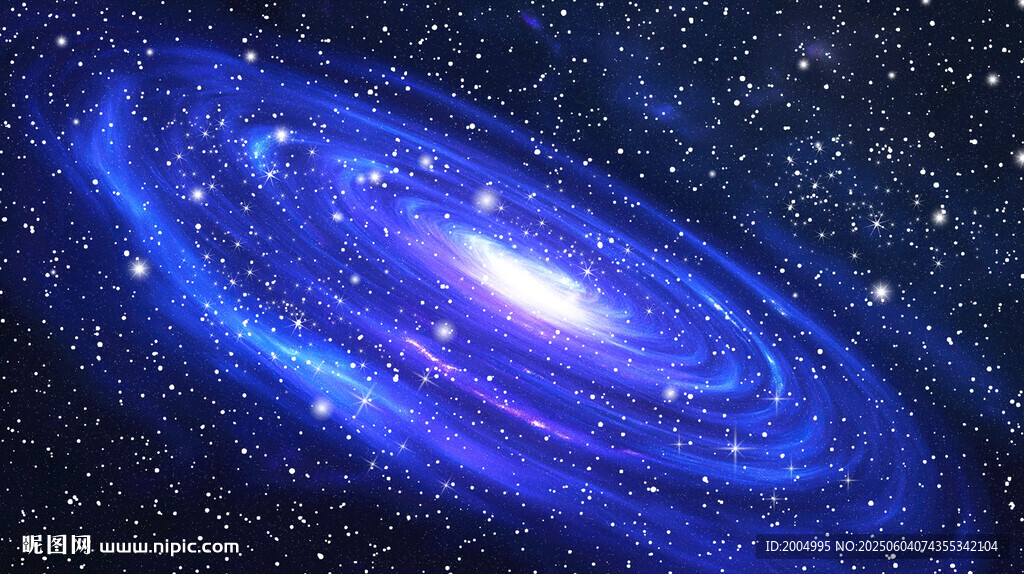 藍色星空宇宙星系