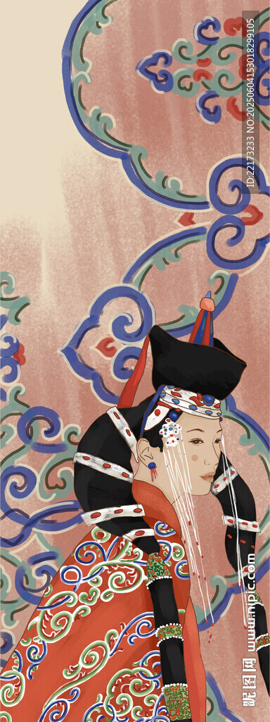 圍巾印花