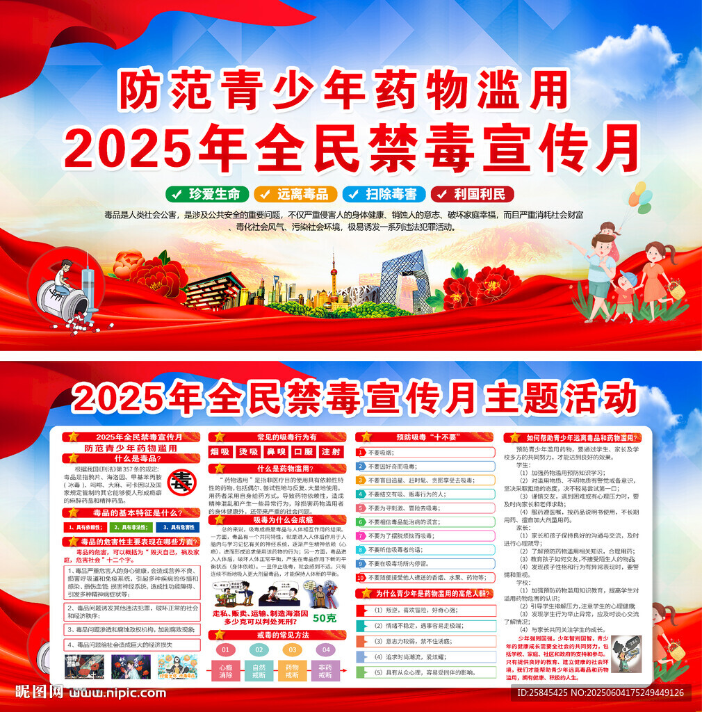 2025全民禁毒宣傳月