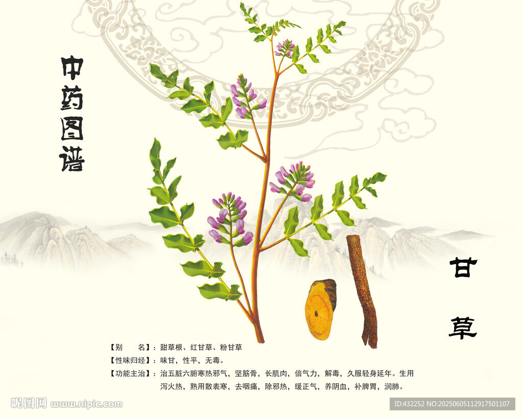 甘草中草藥甘草