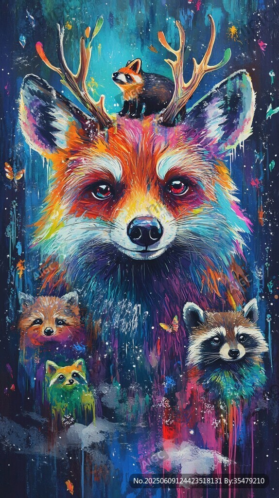 夢幻彩狐與伙伴的奇幻世界