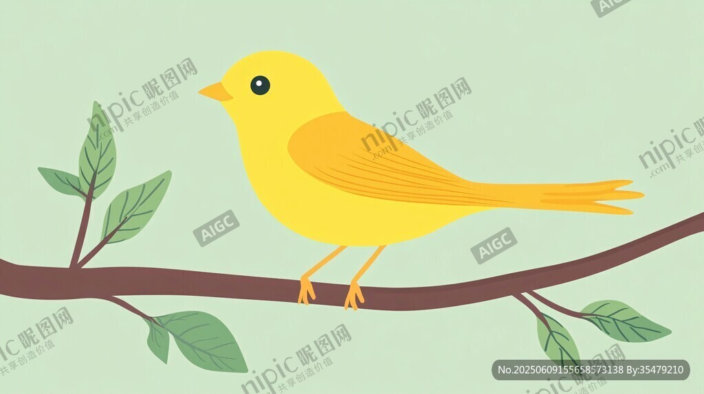 枝頭黃鳥