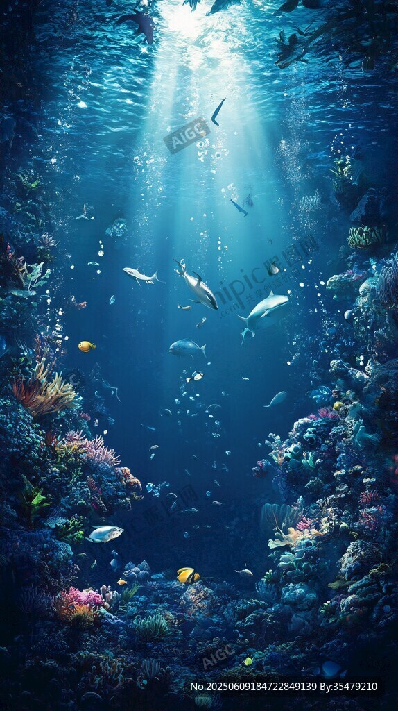 夢幻海底世界 多彩海洋生物