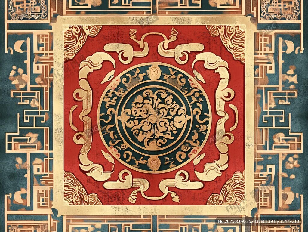 中式傳統(tǒng)精美古典裝飾圖案
