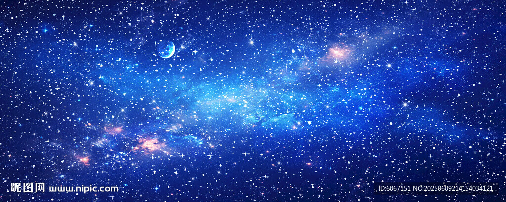 巨幅宇宙星空天花軟膜背景