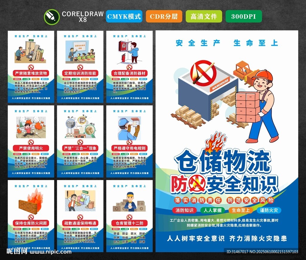 倉儲(chǔ)物流防火安全知識