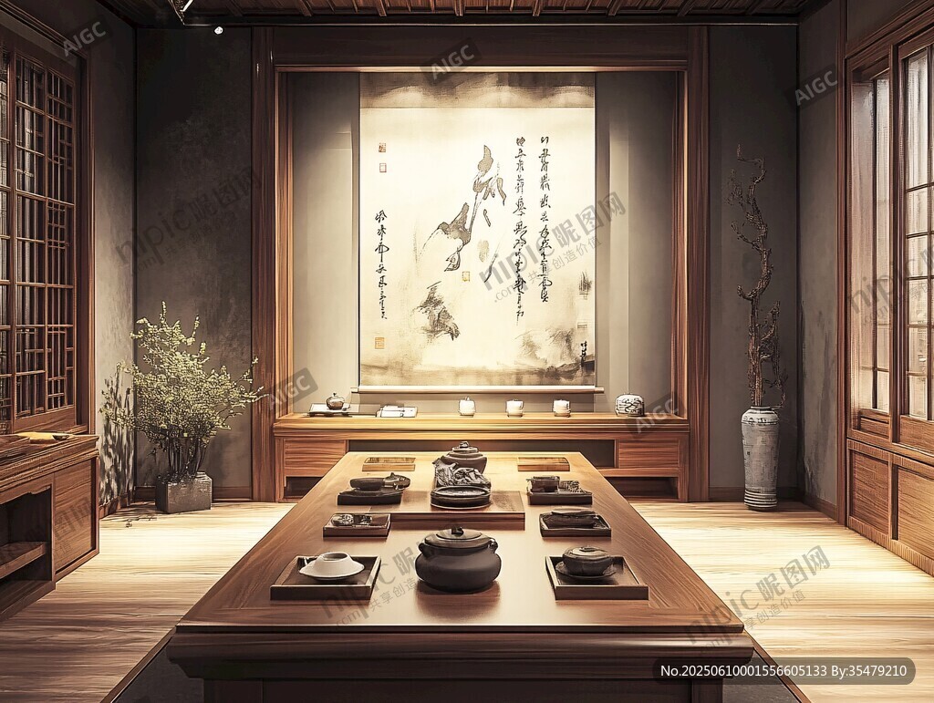 中式茶室 古韻雅致的空間