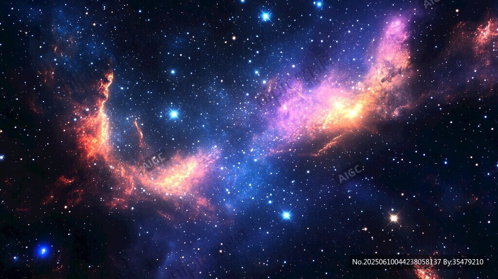 夢幻璀璨的浩瀚星云
