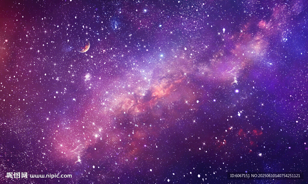 紫色星空背景吊頂
