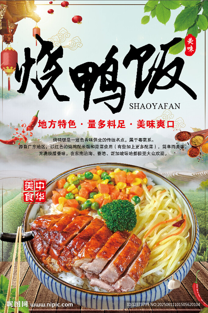 燒鴨飯
