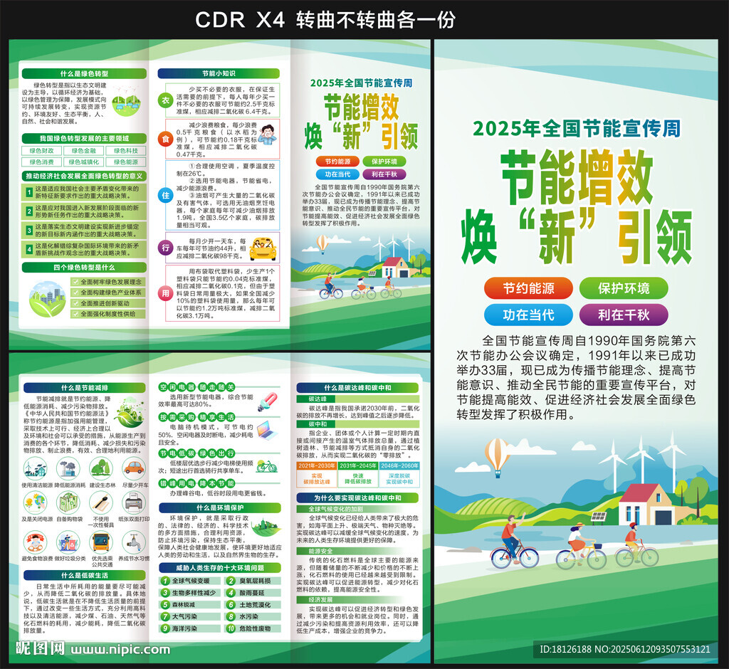 2025全國(guó)節(jié)能宣傳周三折頁