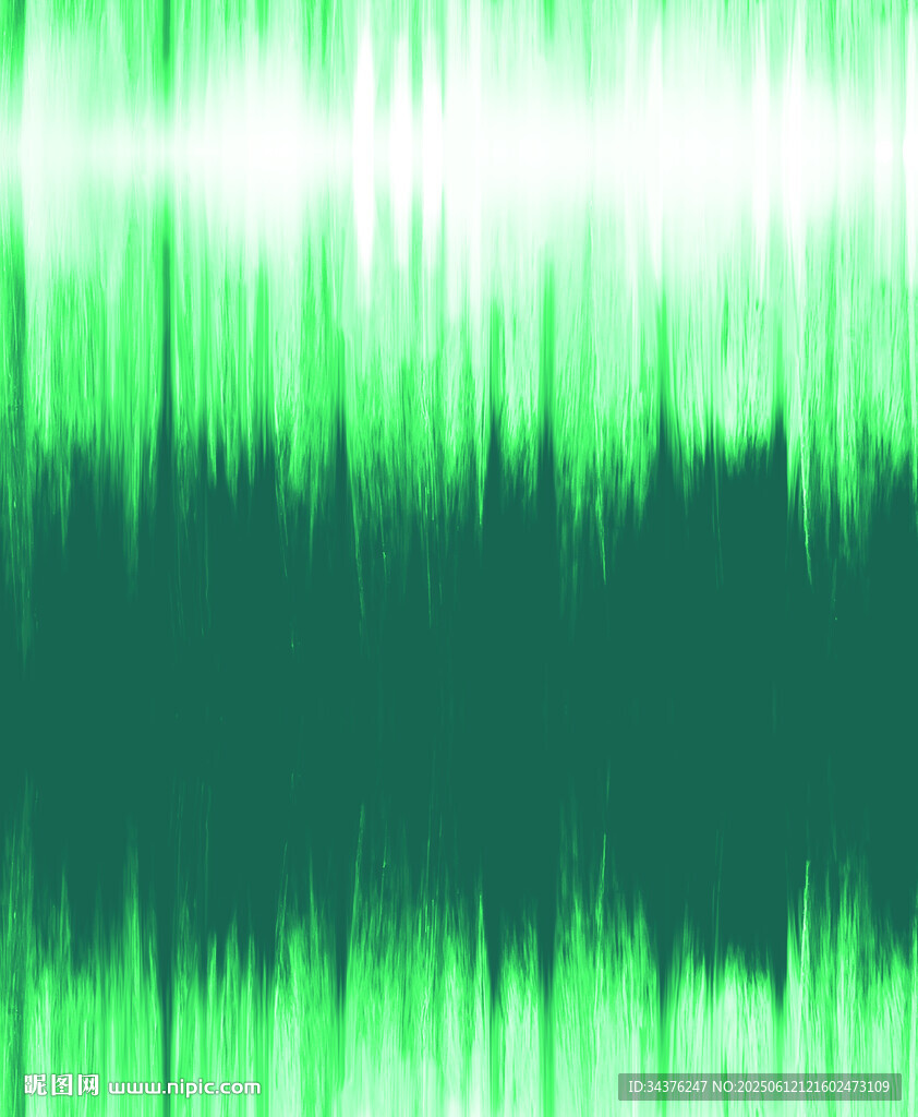 綠色動感音頻波形背景圖