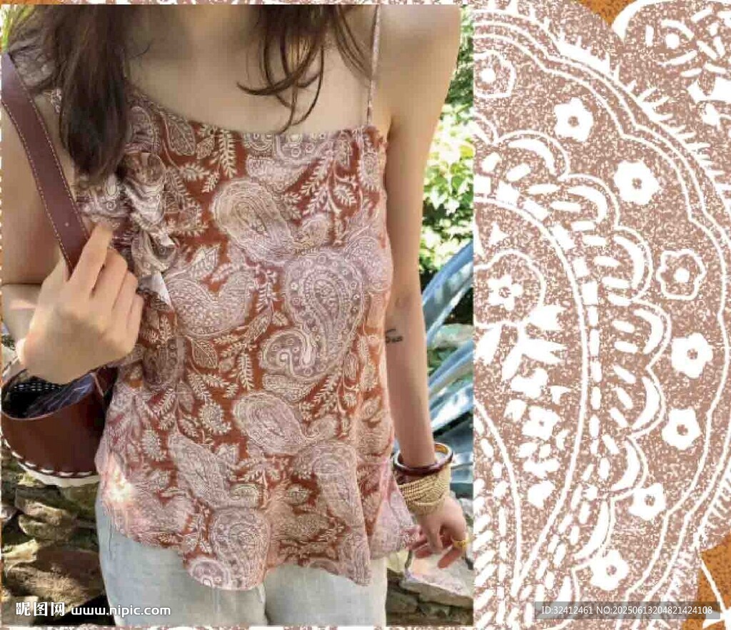 數碼印花 小花 花朵 圖案 設