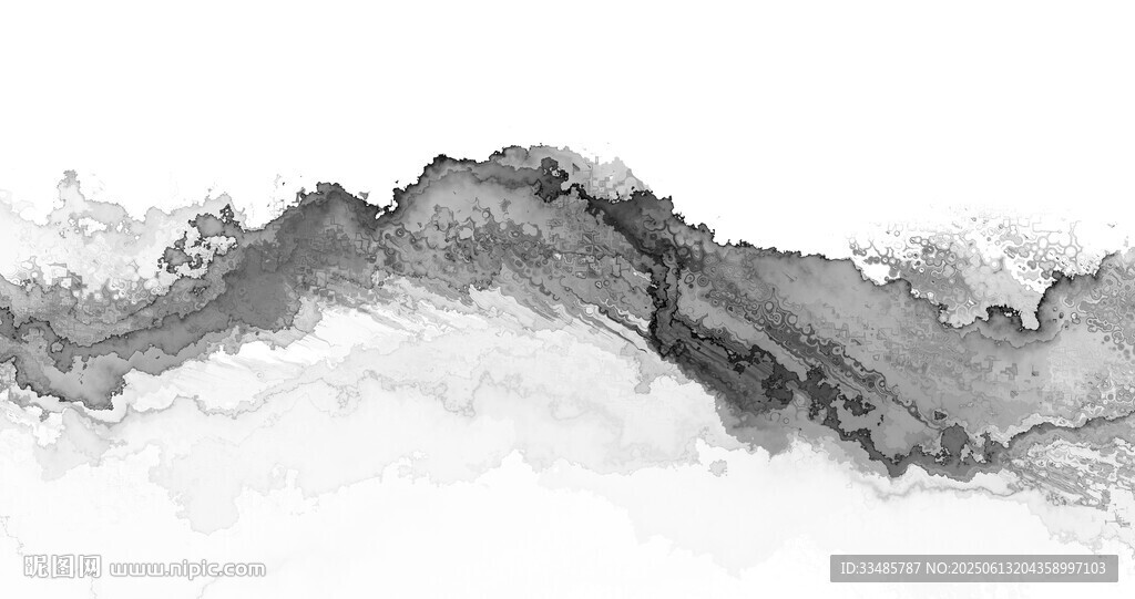 水墨山水抽象畫