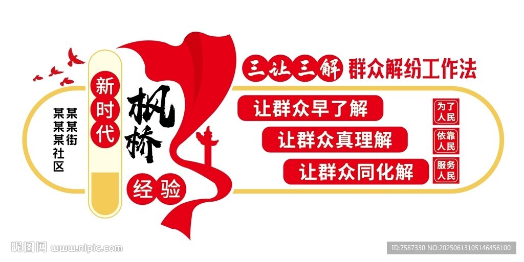 新時代楓橋經驗文化墻
