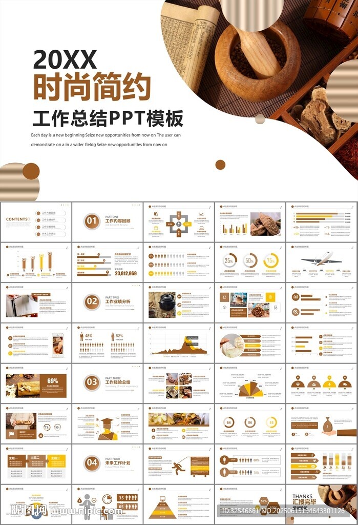 中醫中藥行業總結計劃PPT