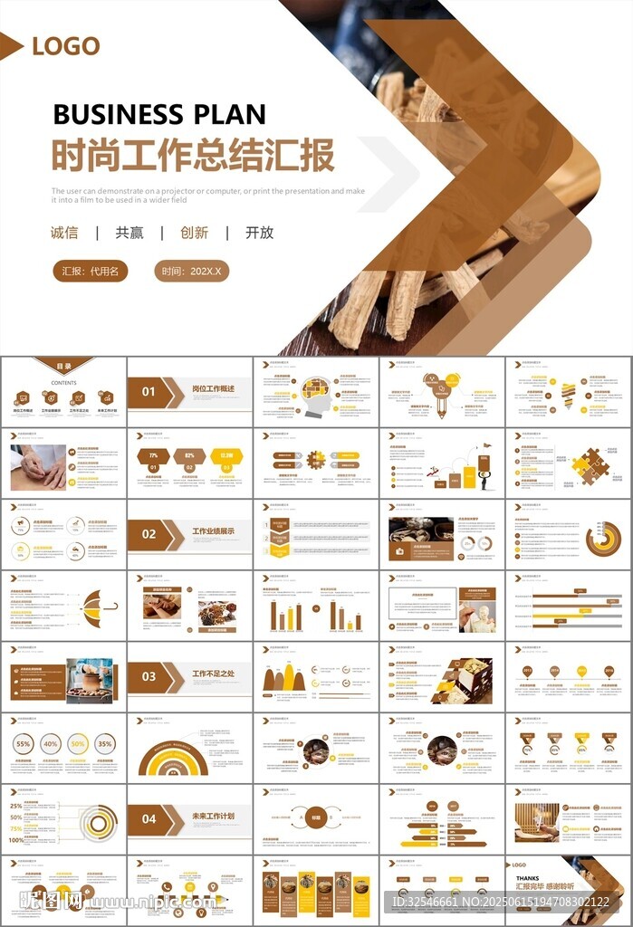 中醫中藥行業總結計劃PPT