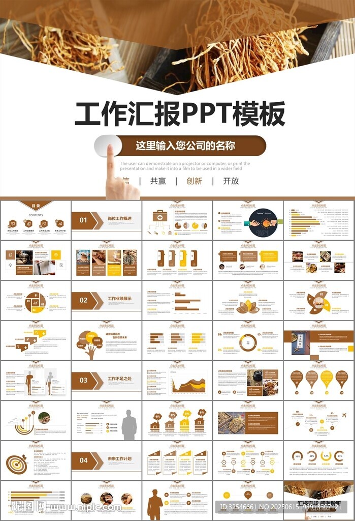 中醫(yī)中藥行業(yè)總結(jié)計劃PPT