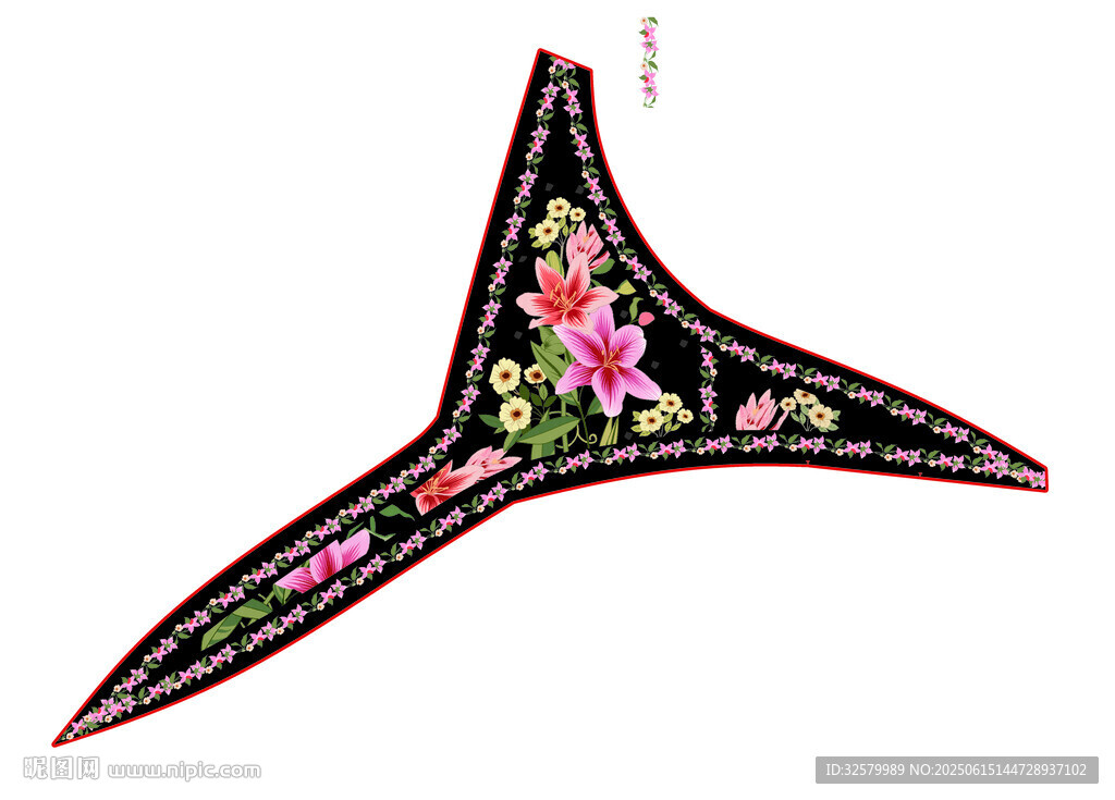 定位花
