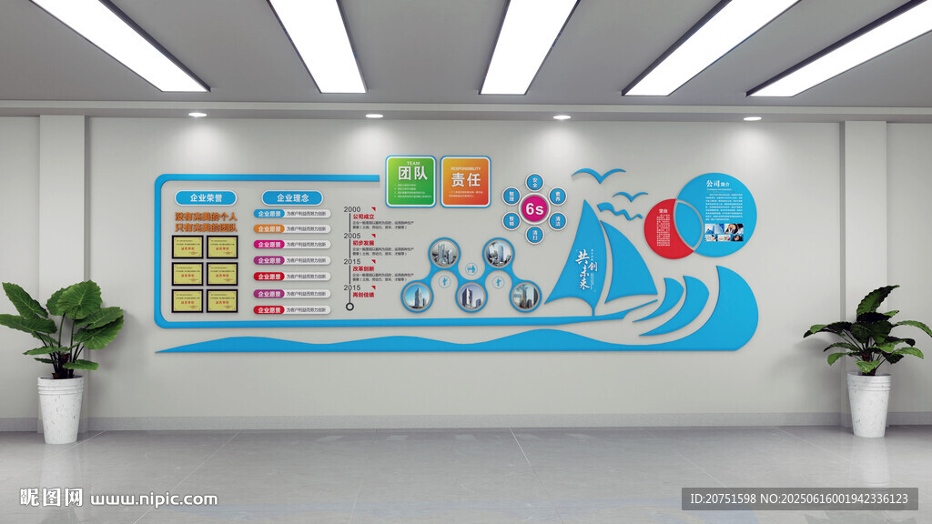 企業(yè)文化墻展示