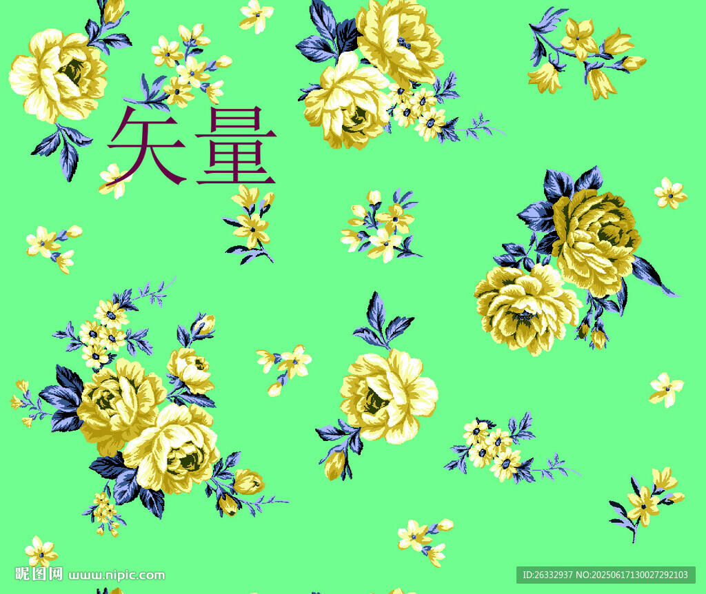 手繪花