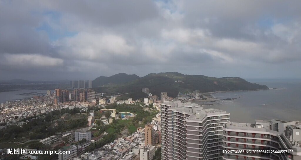 廣東省陽江市陽西縣沙扒鎮(zhèn)航拍