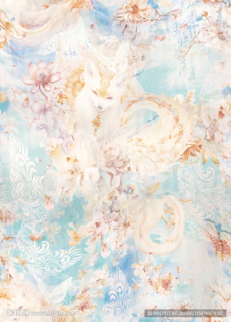 扎染花