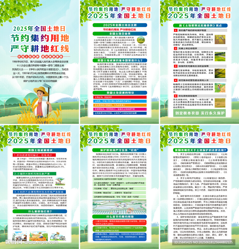 2025年全國土地日海報