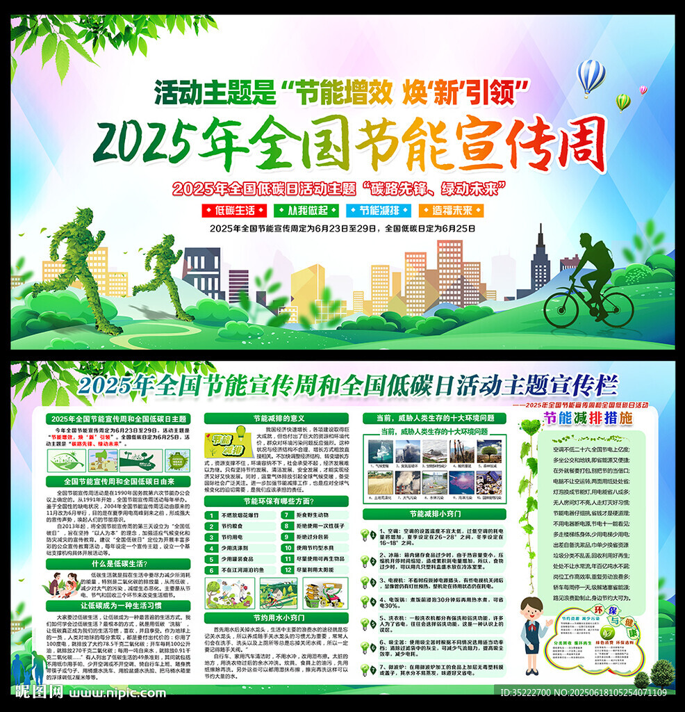 2025年節(jié)能宣傳周展板