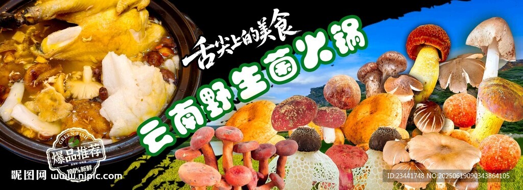 野生菌火鍋