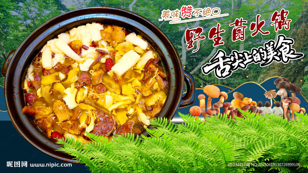 野生菌火鍋