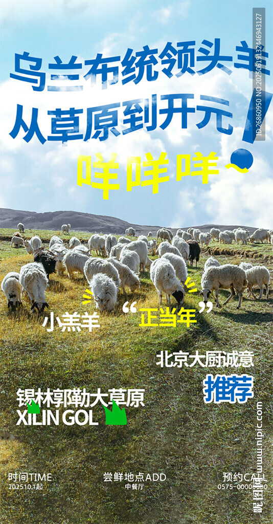 創(chuàng)意羊肉宣傳廣告