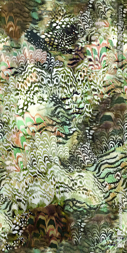 海底斑斕魚群