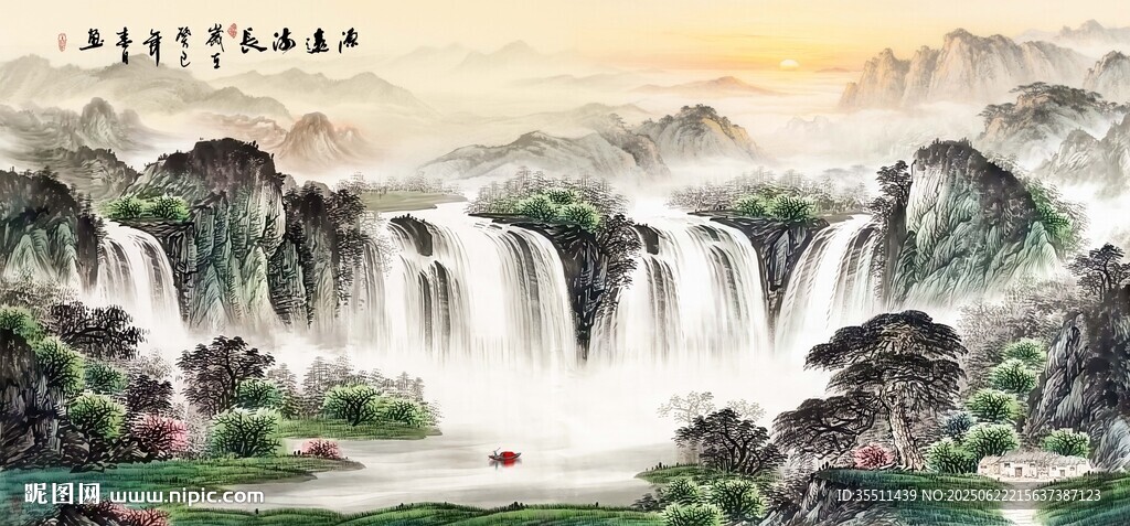 國(guó)畫(huà)山水畫(huà)