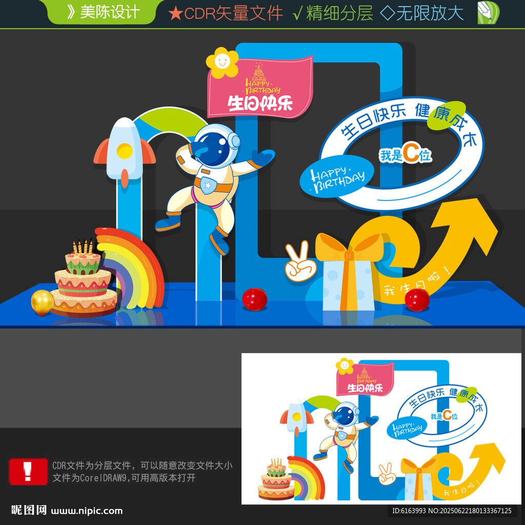 生日美陳