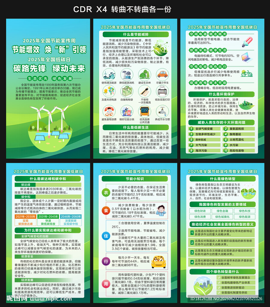 2025節能宣傳周海報