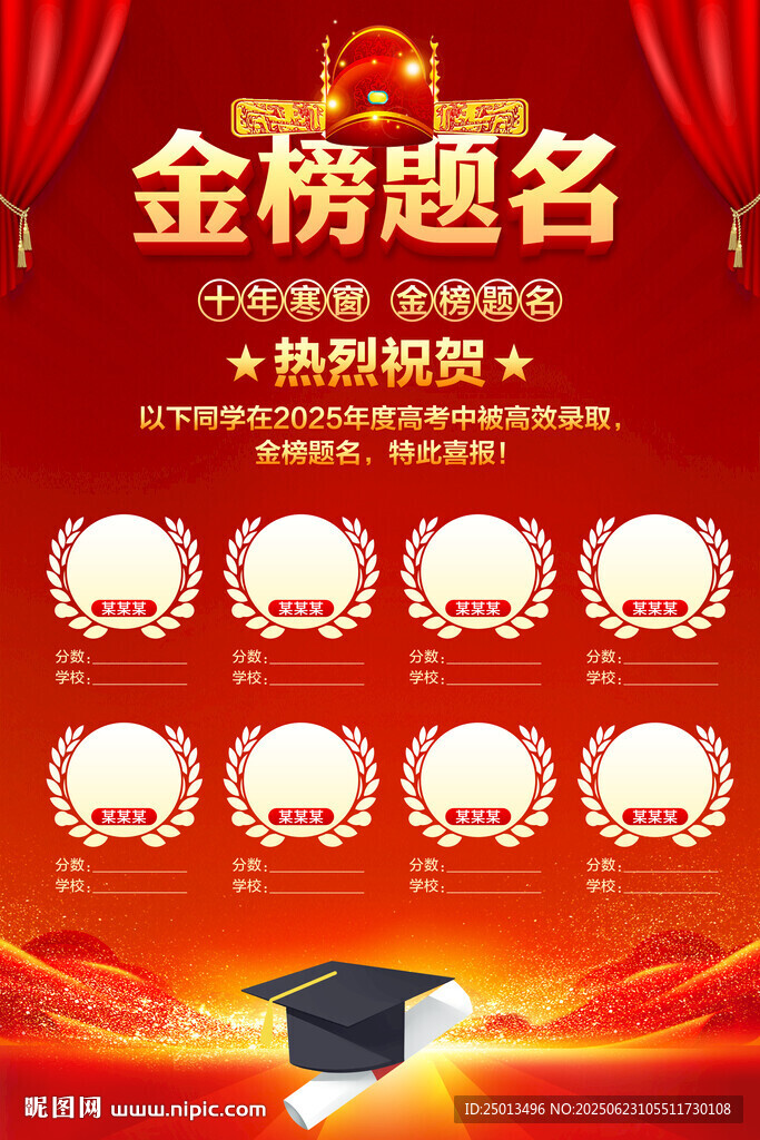 金榜題名