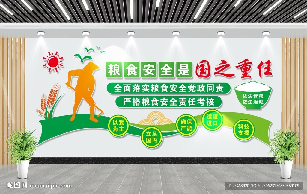 糧食安全文化墻